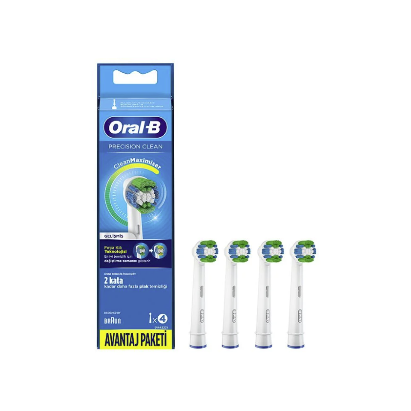 ORAL B EB20 3+1 YEDEK DİŞ FIRÇASI