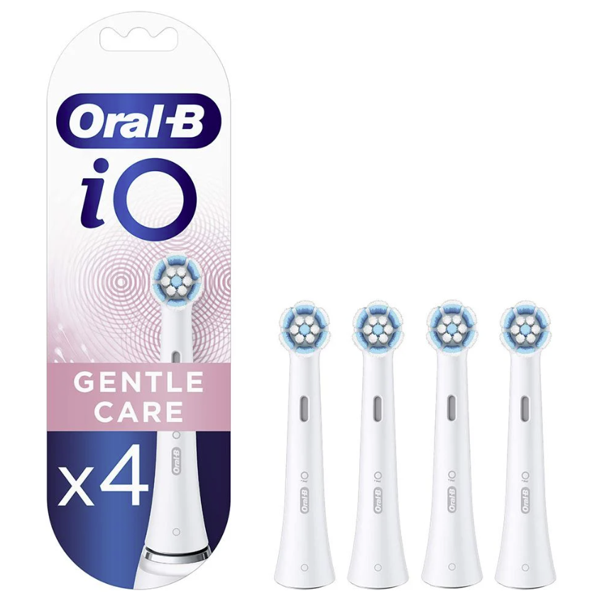 ORAL B iO GENTLE CARE DİŞ FIRÇASI YEDEK BAŞLIK 4'LÜ BEYAZ