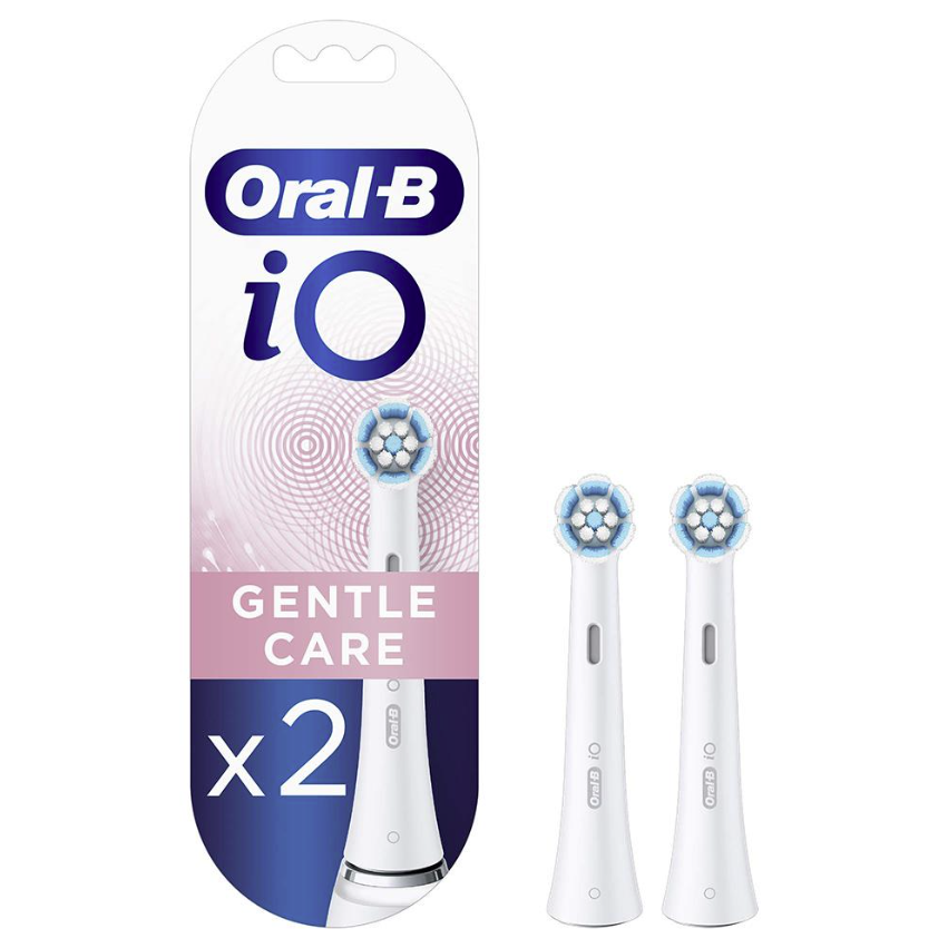 ORAL B iO GENTLE CARE DİŞ FIRÇASI YEDEK BAŞLIK 2'Lİ BEYAZ